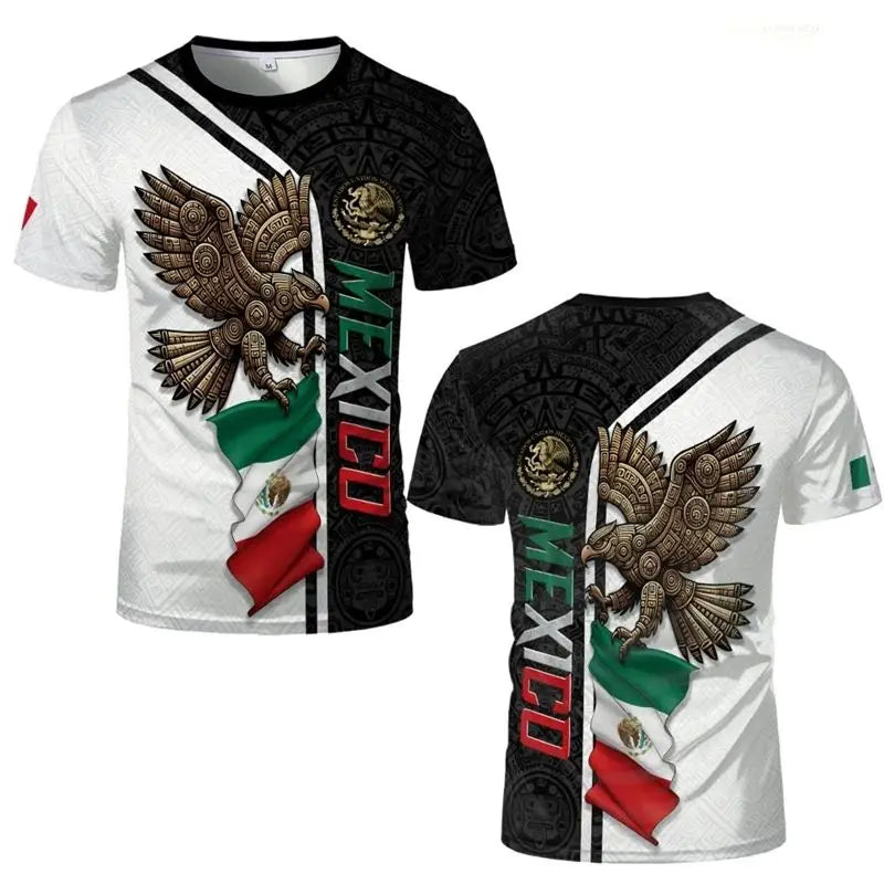 2026 Mexico National Flag Print