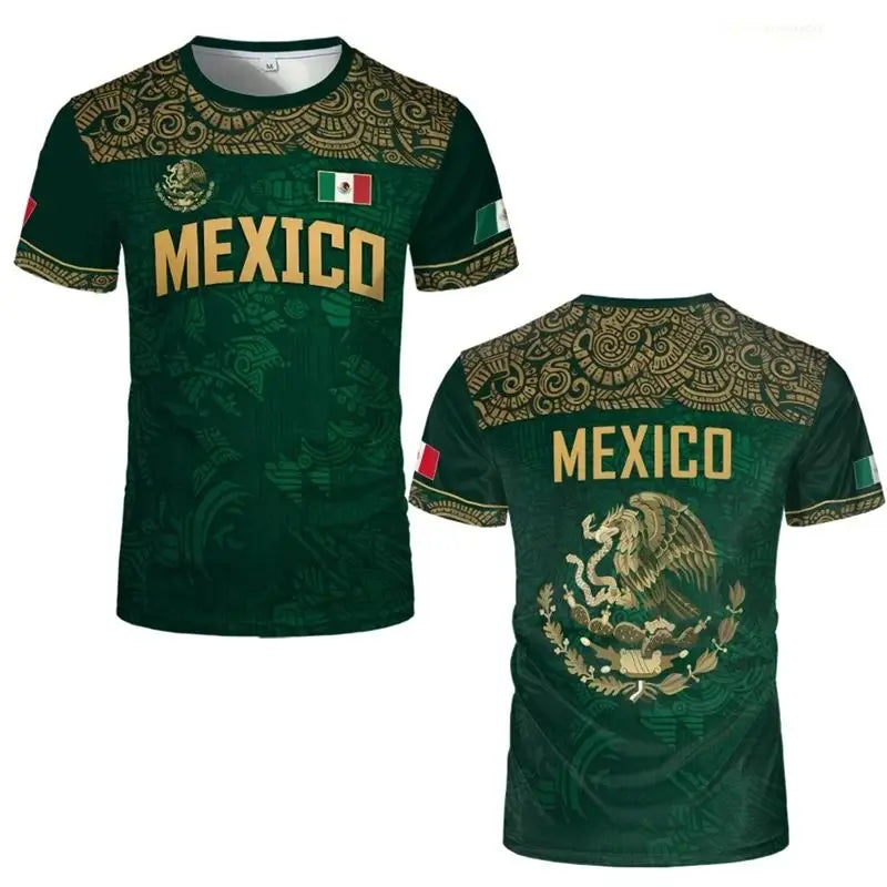 2026 Mexico National Flag Print