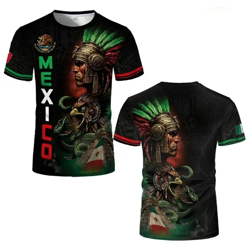 2026 Mexico National Flag Print