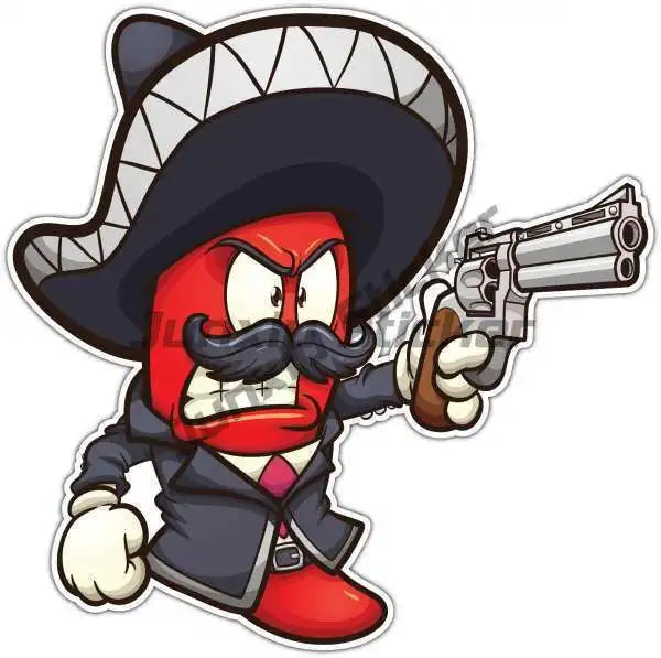 Mexican Decal Car Accessories
