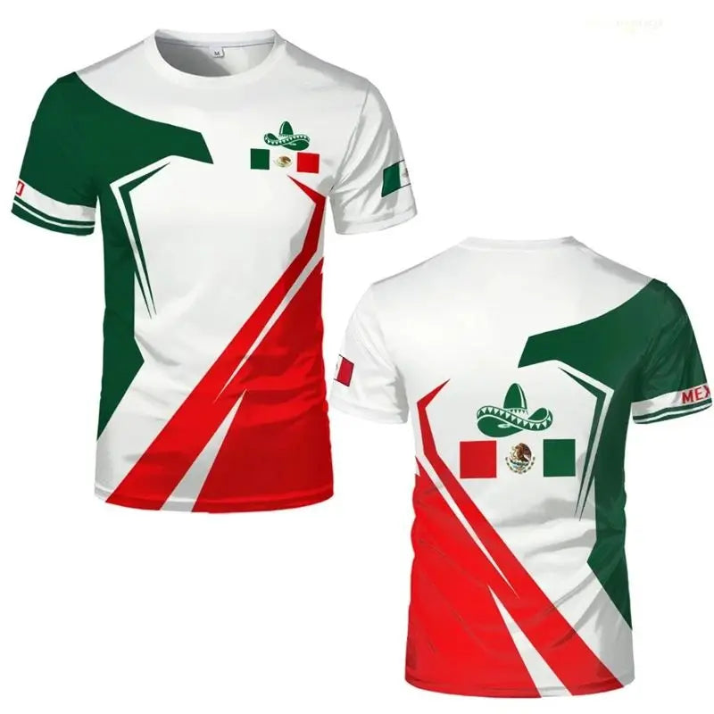 2026 Mexico National Flag Print