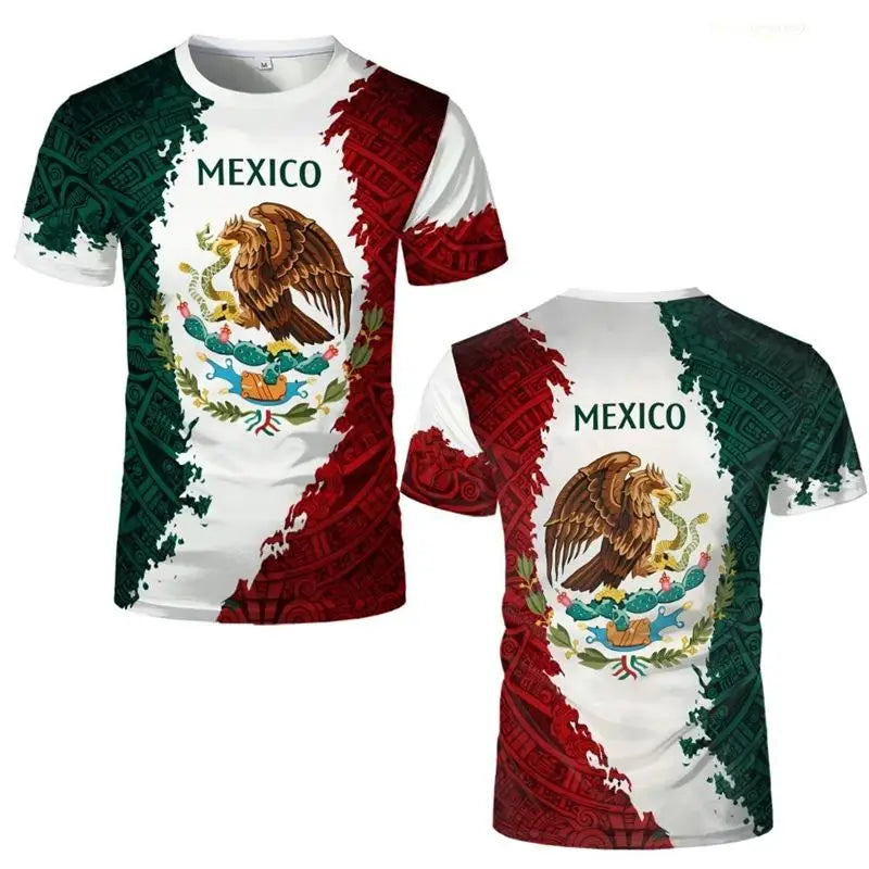 2026 Mexico National Flag Print