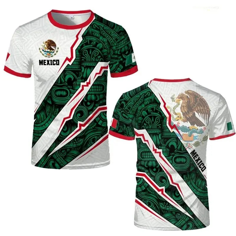 2026 Mexico National Flag Print