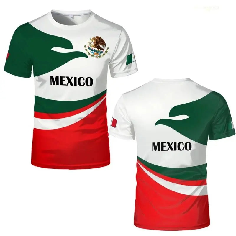 2026 Mexico National Flag Print