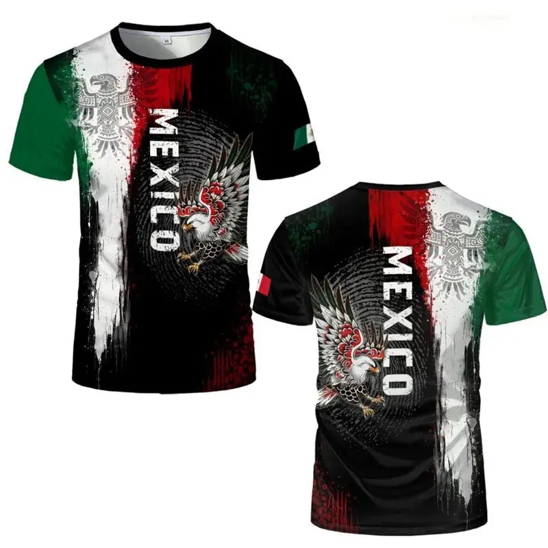 2026 Mexico National Flag Print