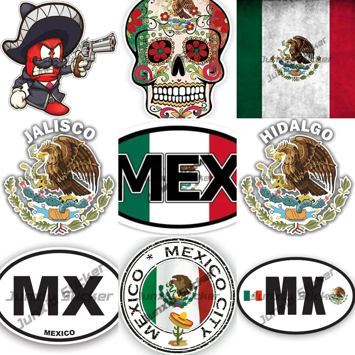 Mexican Decal Car Accessories
