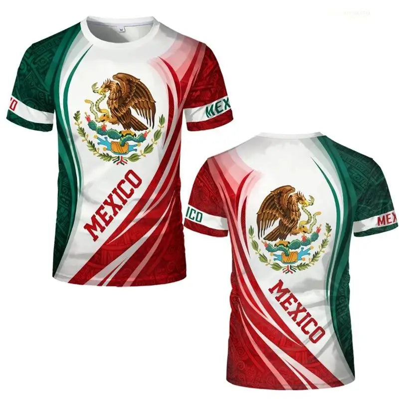 2026 Mexico National Flag Print