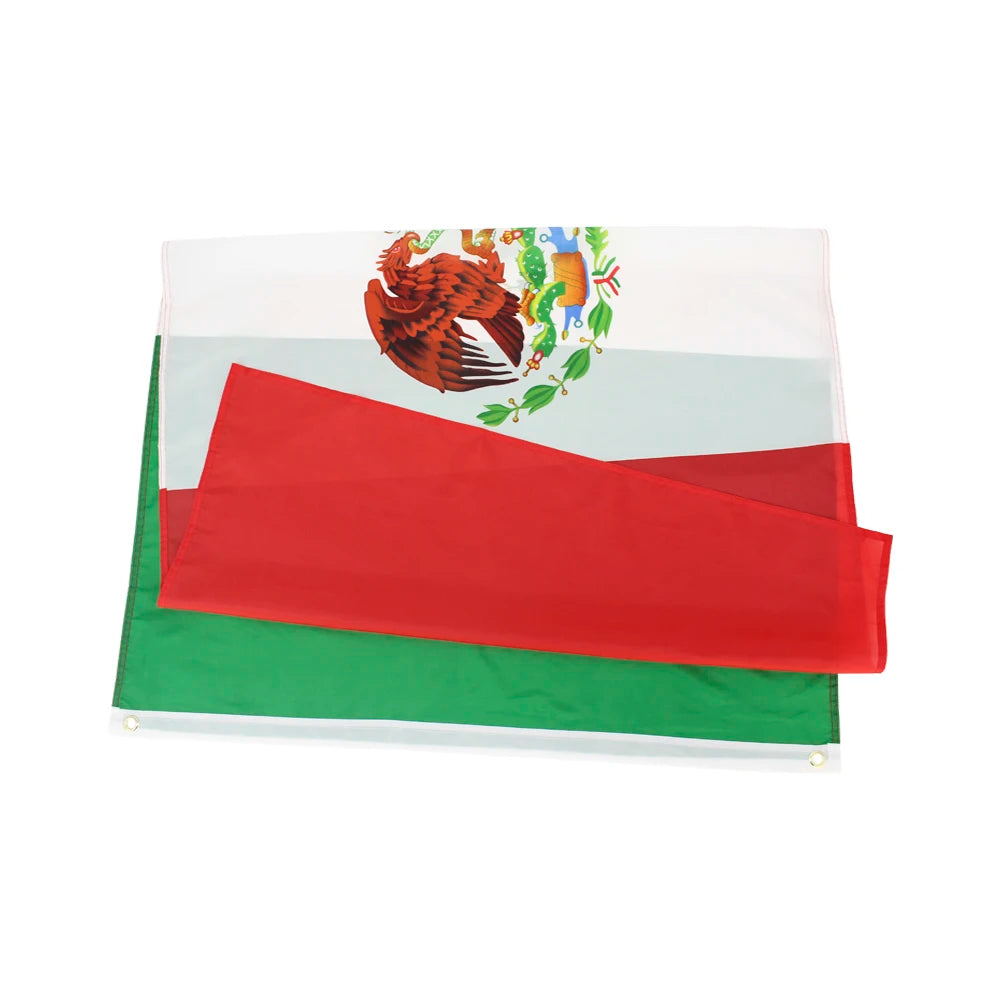 3x5ft Mexico Nation Flag Home Decoration Outdoor Mexico Flag