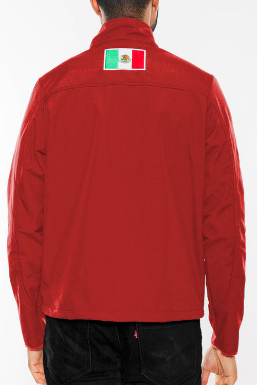 Mexico Embroidered Soft Shell Jacket